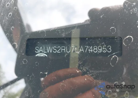 2020 Land Rover Range Rover Sport Hst Mhev z USA, uszkodzony, nr VIN SALWS2RU7LA748953